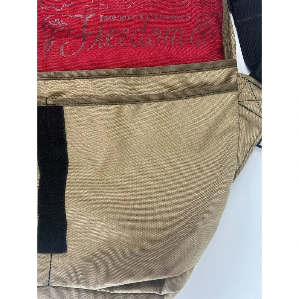 Rickshaw Bagworks Messenger Bag Laptop Canvas Tote Bag USA Adjustable Strap